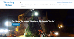 Desktop Screenshot of burgrosslau.de